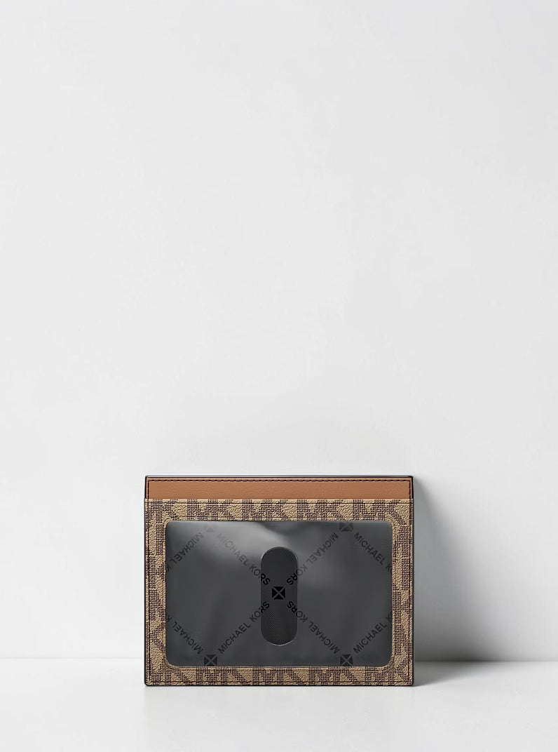 Michael Kors Cooper Signature Logo Card Case,36S6LCOD0B