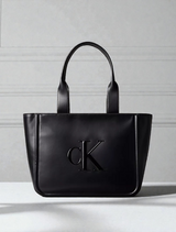 C.K Embossed Monogram Tote Bag 4F3218G