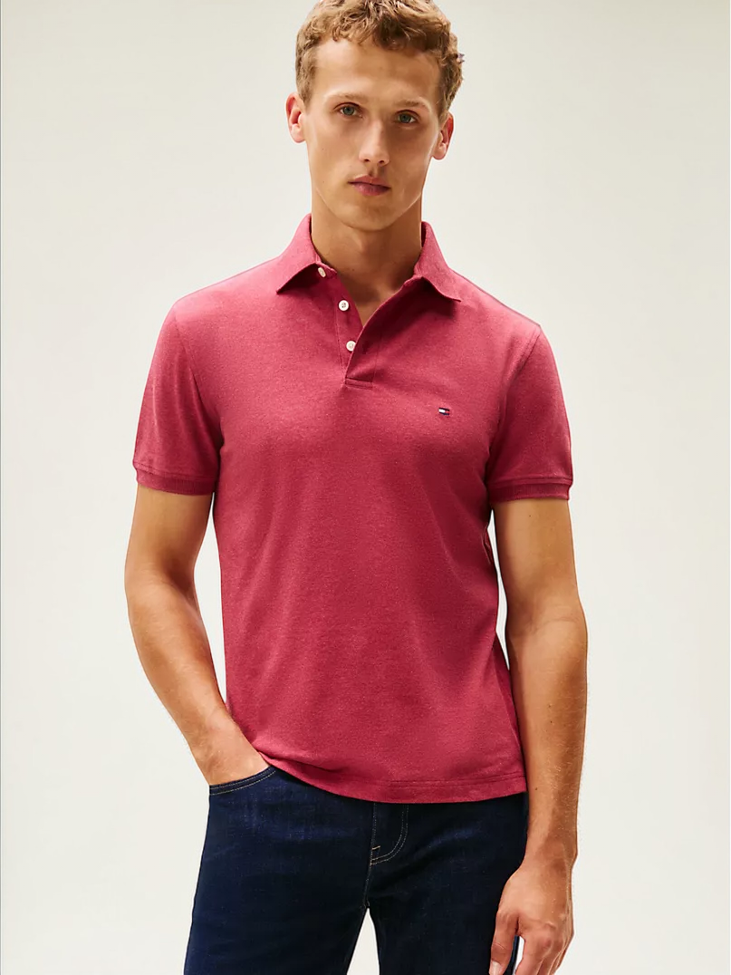 Tommy Smooth Cotton Polo T shirt