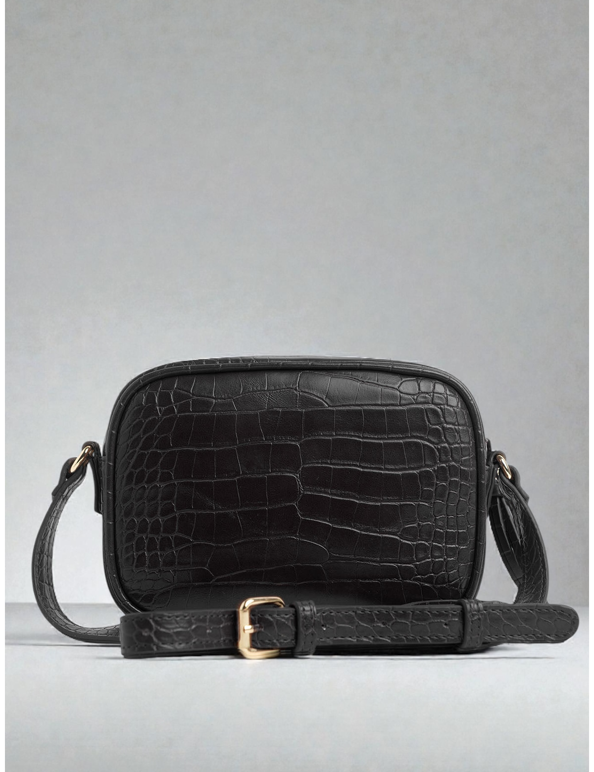 CROCODILE EMBOSSED CROSSBODY BAG 27A402