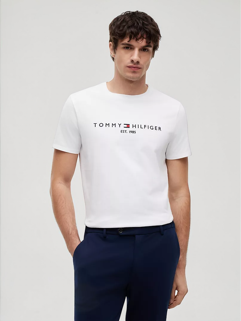 Embroidered Tommy Logo T-Shirt