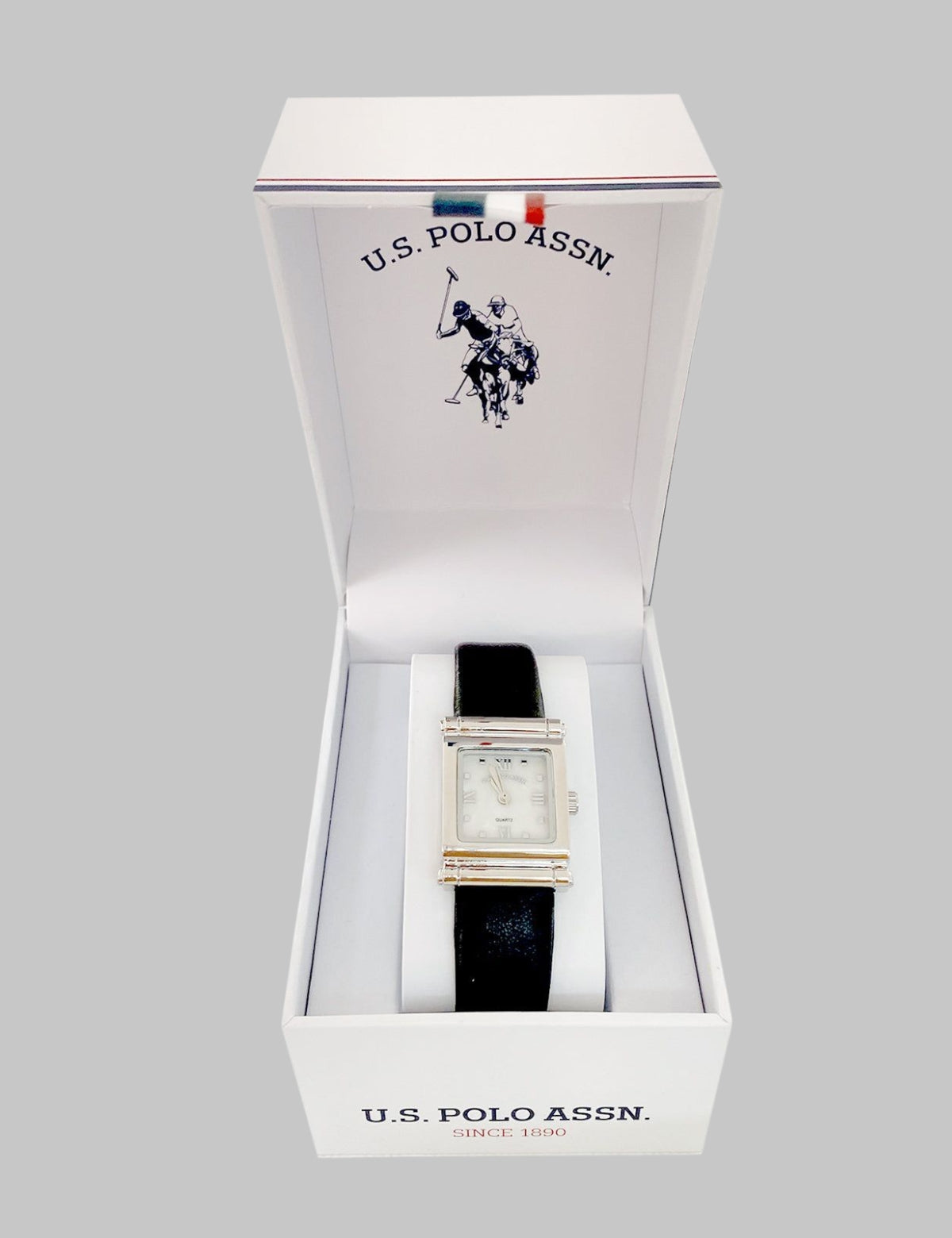 LADIES BLACK STRAP SQUARE FACE WATCH
SKU: USC42172UO-0000A