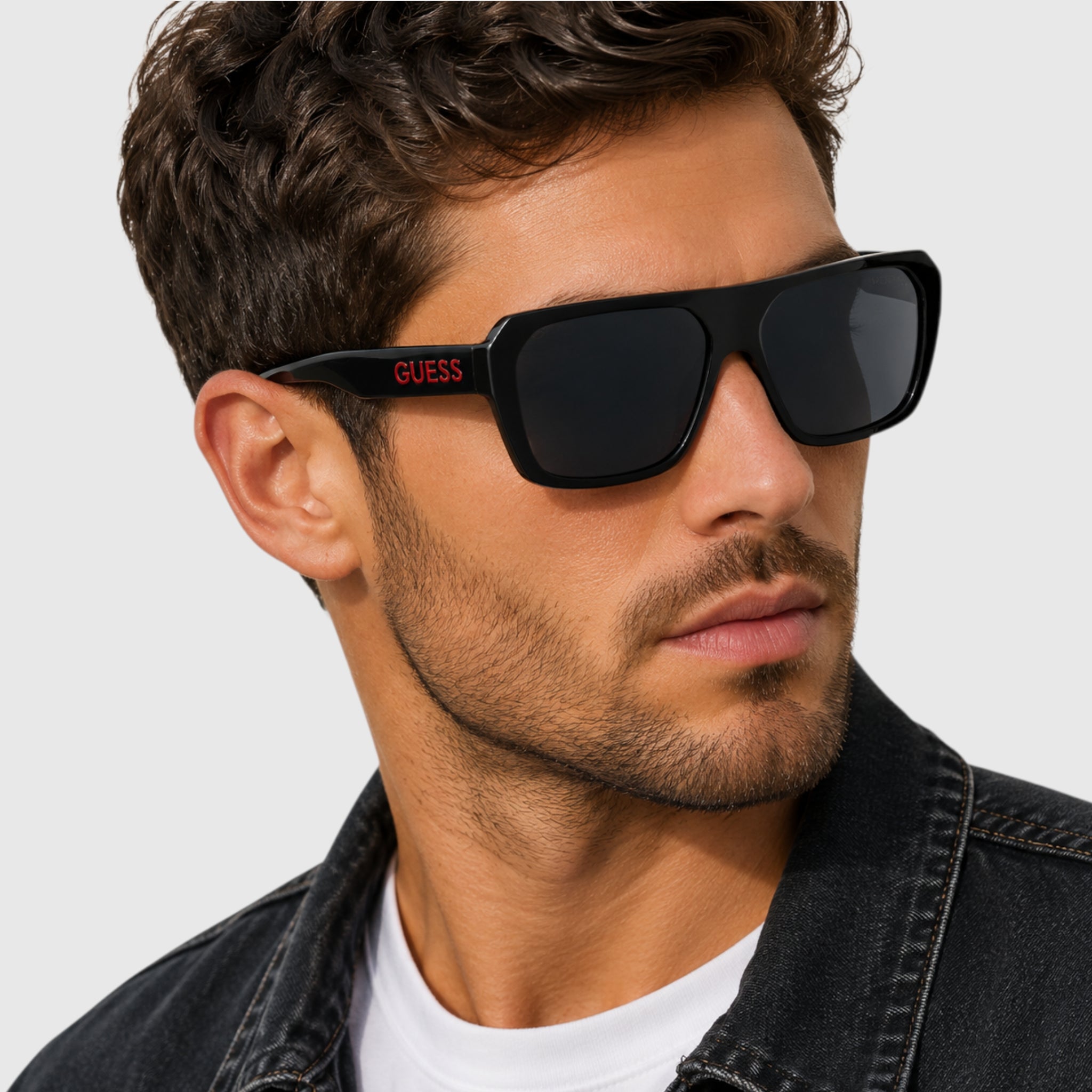 Guess Smoke Square Men's Sunglasses
Item No. GF5109 01A 57