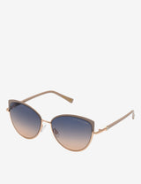 LADIES METAL CAT-EYE SUNGLASSES,  PA5143-0000A
