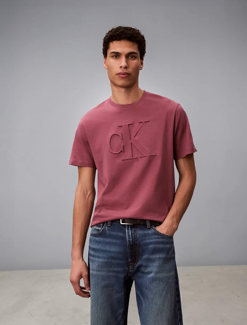 Embossed Monogram Classic T-Shirt