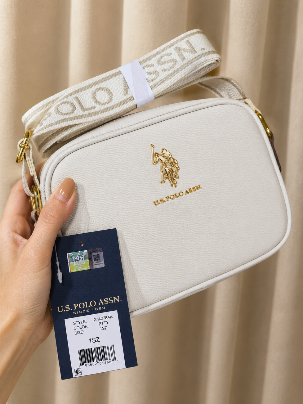 Immediate CLASSIC ZIP CROSSBODY BAG,27A278-AA00A