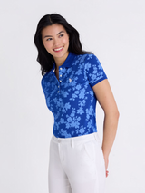Immediate FLORAL PRINT POLO SHIRT 215692-ZH00A