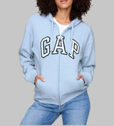 Relaxed Gap Logo Zip Hoodie