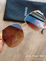 Guess 59mm Butterfly Sunglasses