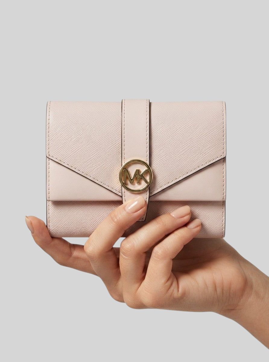 Greenwich Medium Signature Logo Trifold Wallet,35S5GGRE6B