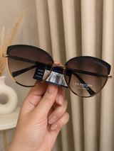 Immediate LADIES METAL CAT-EYE SUNGLASSES,  PA5143-0000A