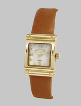 LADIES BROWN STRAP SQUARE FACE WATCH
SKU: USC42173UO-0000A