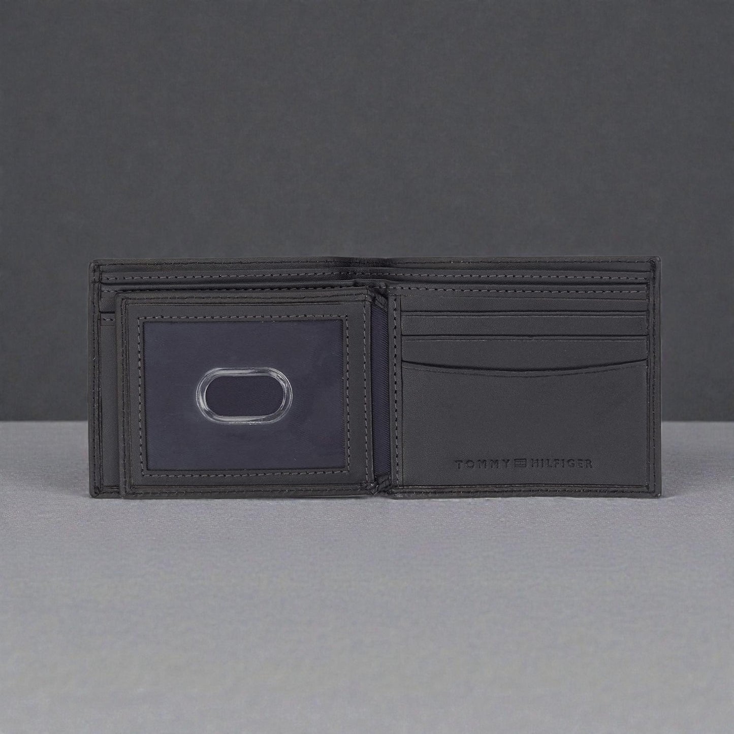 Tommy Hilfiger Men's Passcase Wallet with Removable ID Window