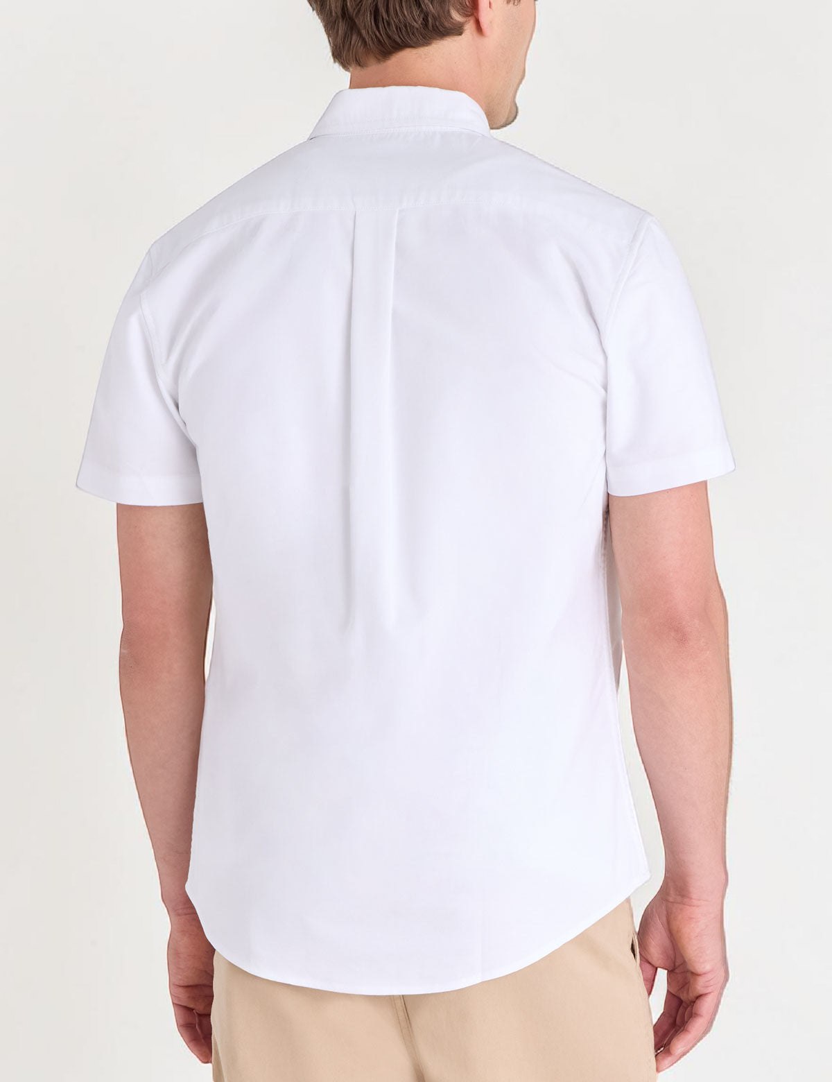 Immediate SHORT SLEEVE STRETCH OXFORD SHIRT Serial 115876-YC00A