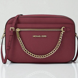 Jet Set Large Saffiano Leather Crossbody Bag 35S1GTTC7L