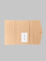 Kiran Logo Shine Slim Clutch Wallet