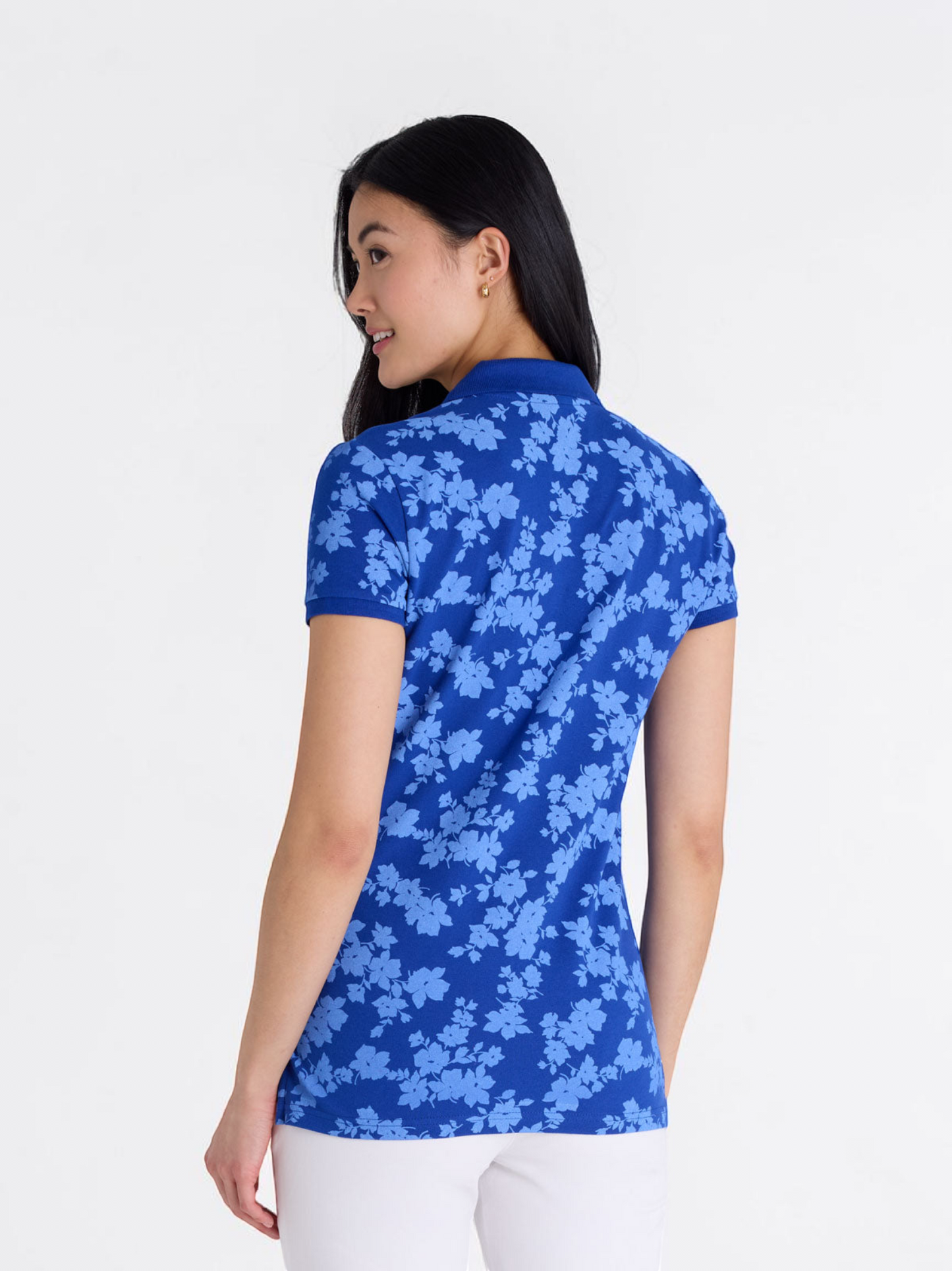 Immediate FLORAL PRINT POLO SHIRT 215692-ZH00A
