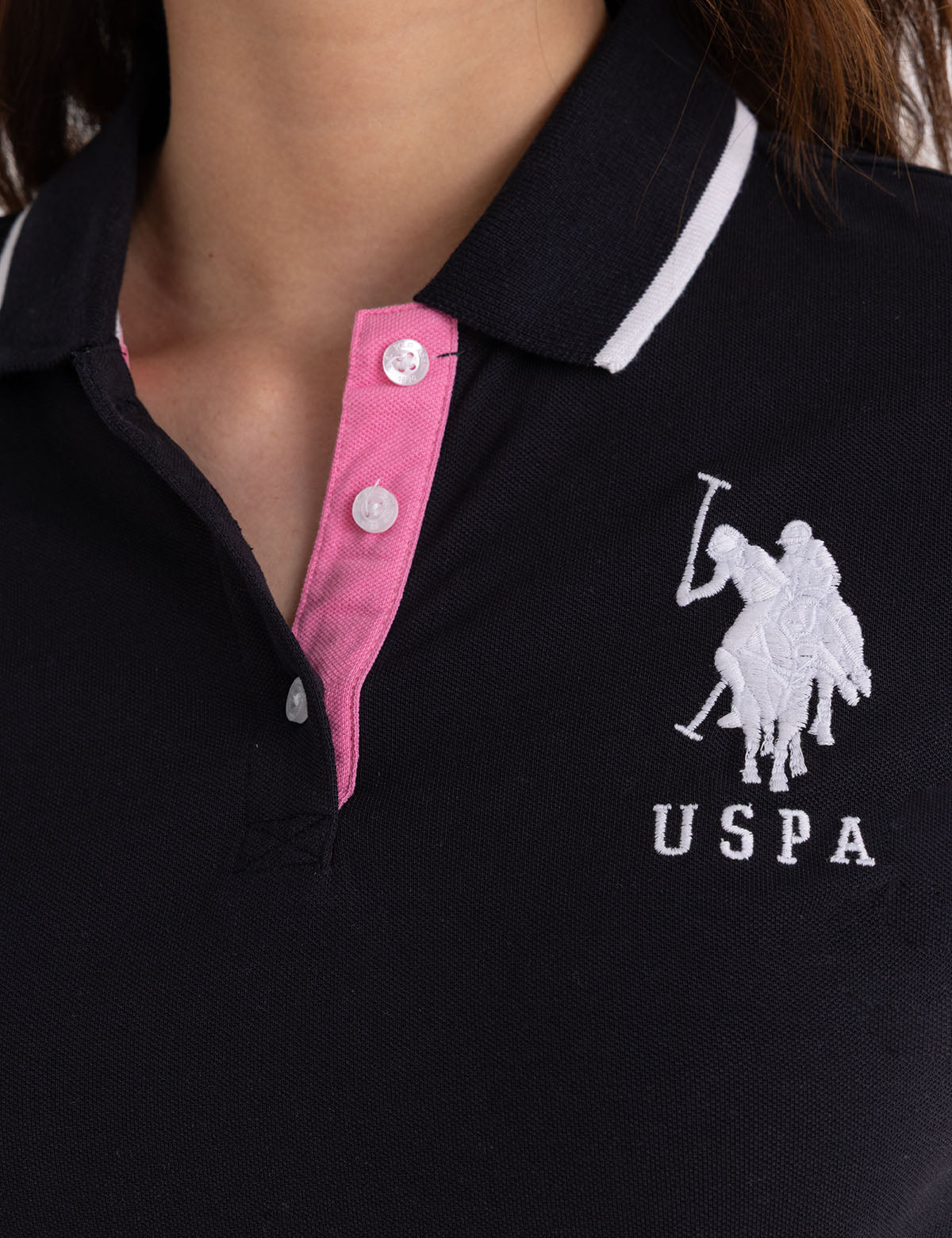 Immediate SOLID TRIPLE CROWN POLO SHIRT