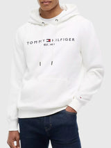 TOMMY HILFIGER Embroidered Tommy Logo Hoodie,78JB336-XLG
