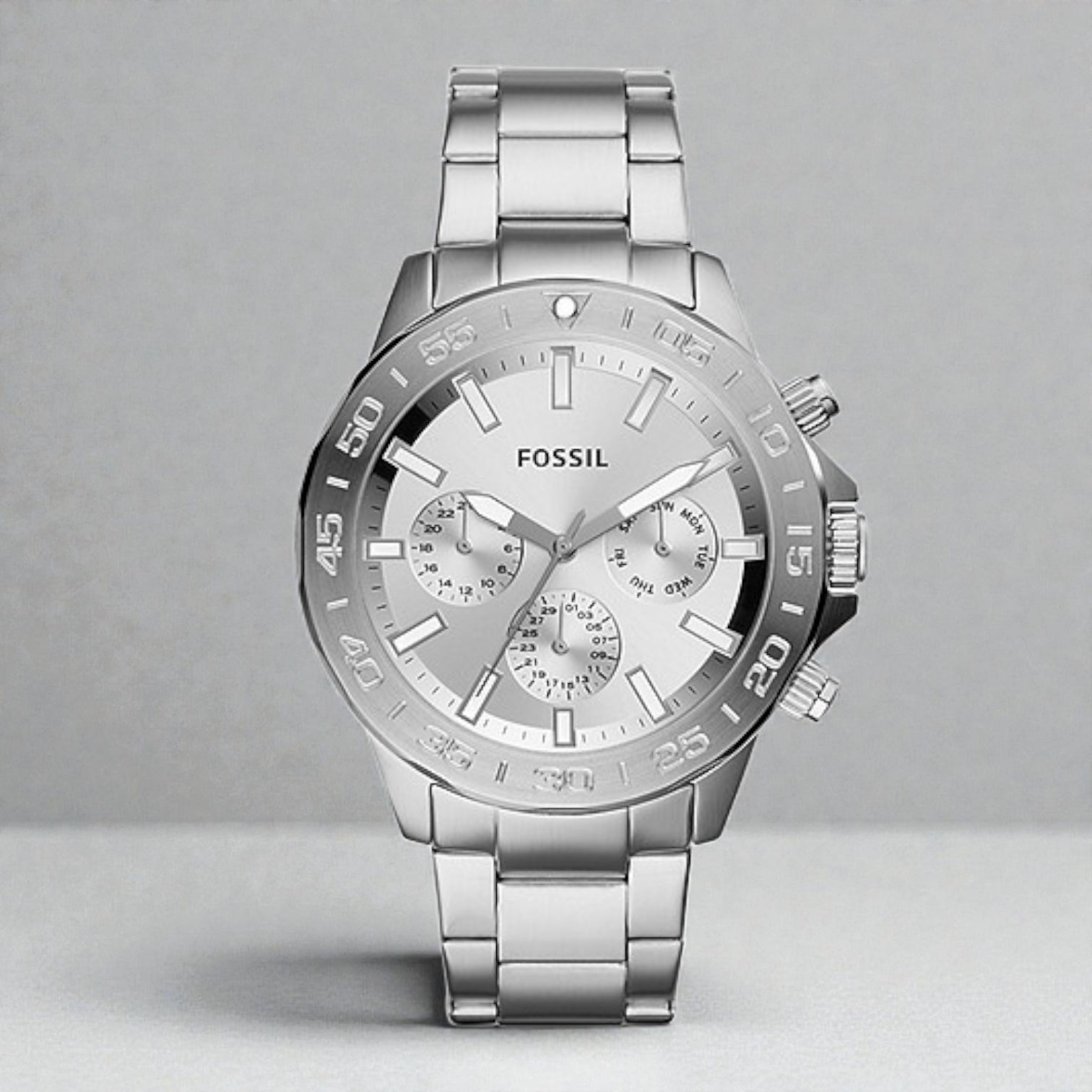 Bannon Multifunction Stainless Steel Watch