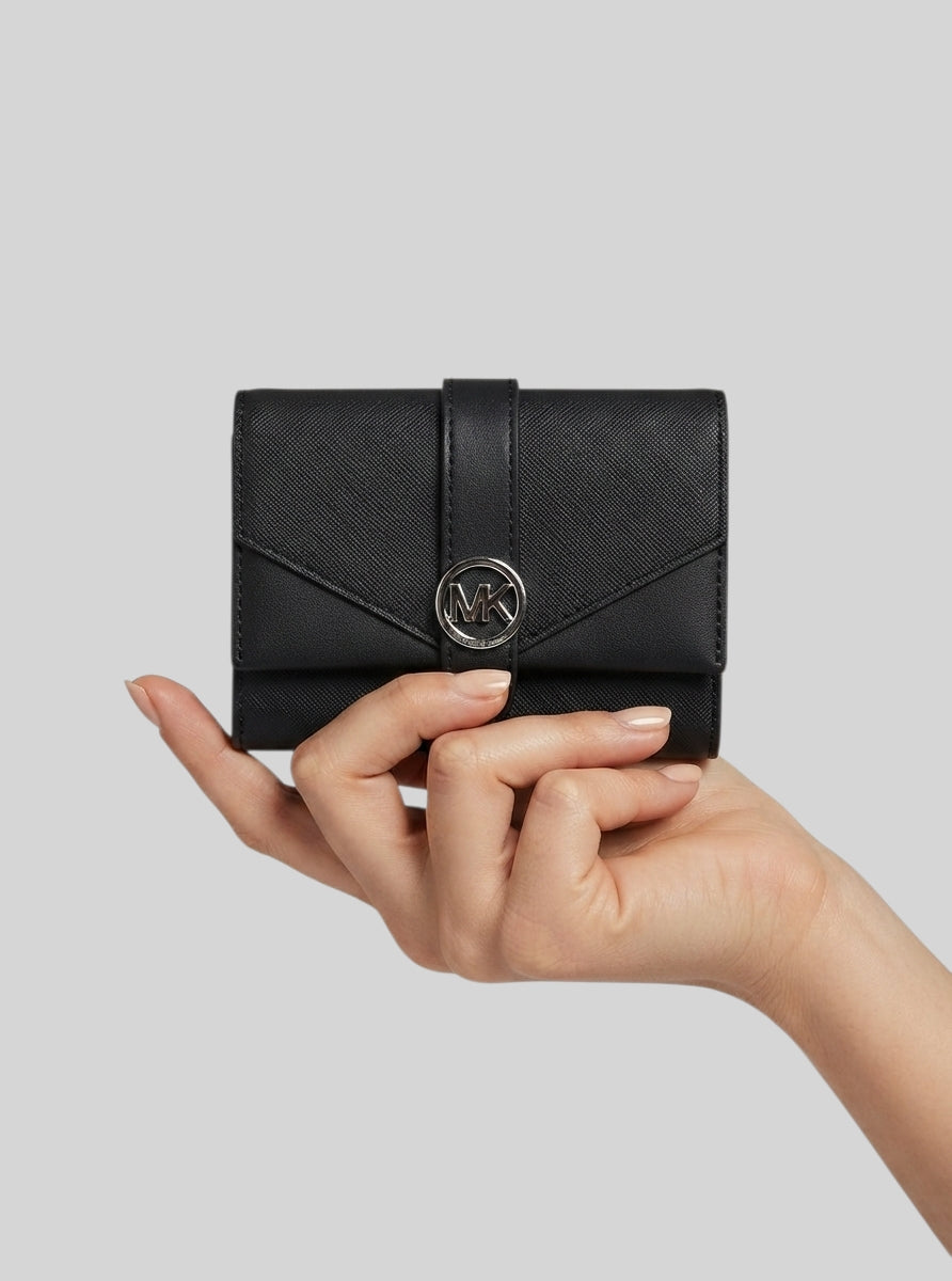 Greenwich Medium Signature Logo Trifold Wallet,35S5GGRE6B