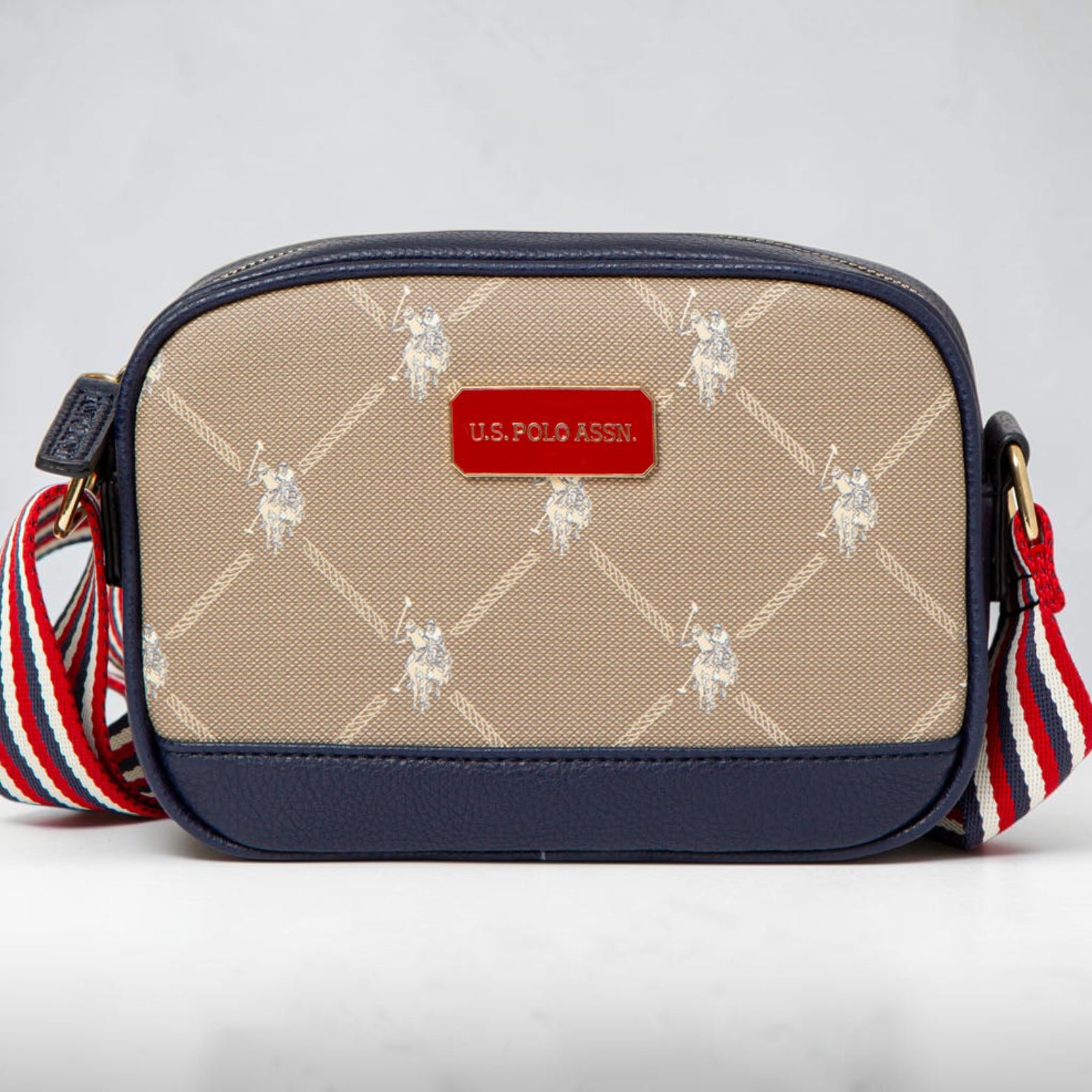 CLASSIC SIGNATURE STRIPE CROSSBODY BAG,27A192-AA00A