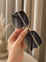 Immediate Guess
Smoke Gradient Geometric Ladies Sunglasses
Item No. GF0387 10B 57