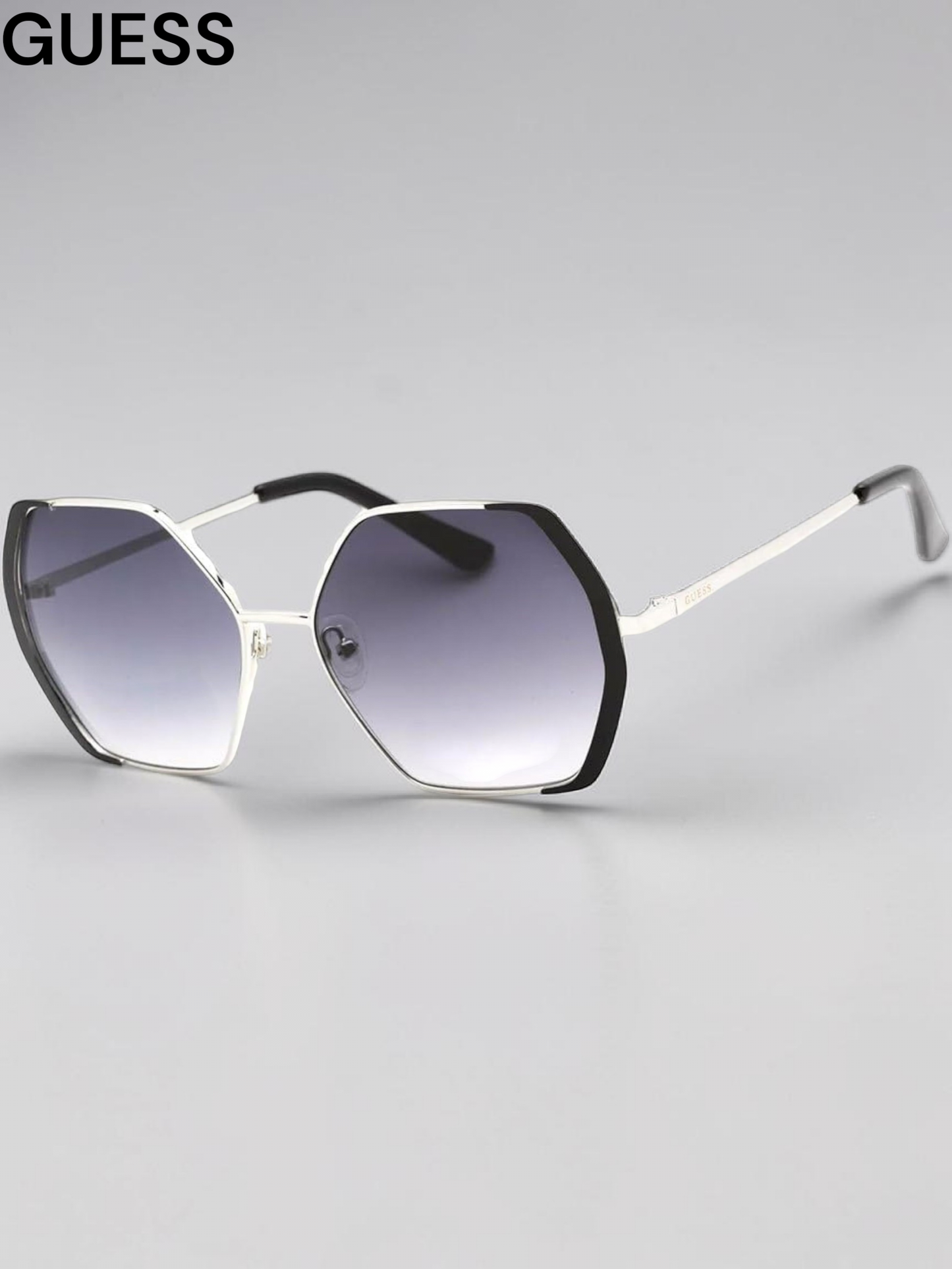 GUESS Black Metal Women's Sunglasses