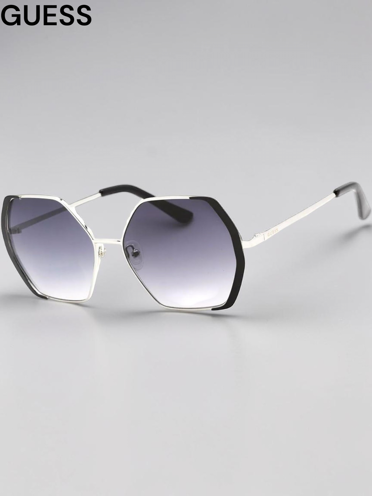 GUESS Black Metal Women's Sunglasses