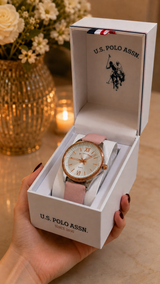Immediate LADIES PINK STRAP WATCH,USC42171UO-0000A