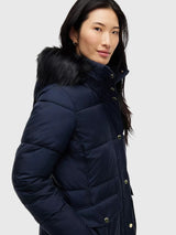 TOMMY HILFIGER Hooded Puffer Coat,XW06091