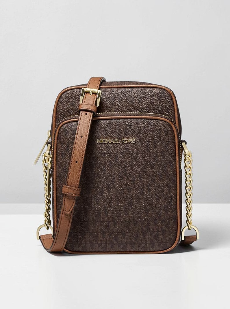 Michael Kors Jet Set Travel Medium Logo Crossbody Bag, 35F1STVC2B