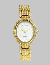 LADIES OVAL FACE GOLD ANALOG WATCH
SKU: USC40691UO-0000A