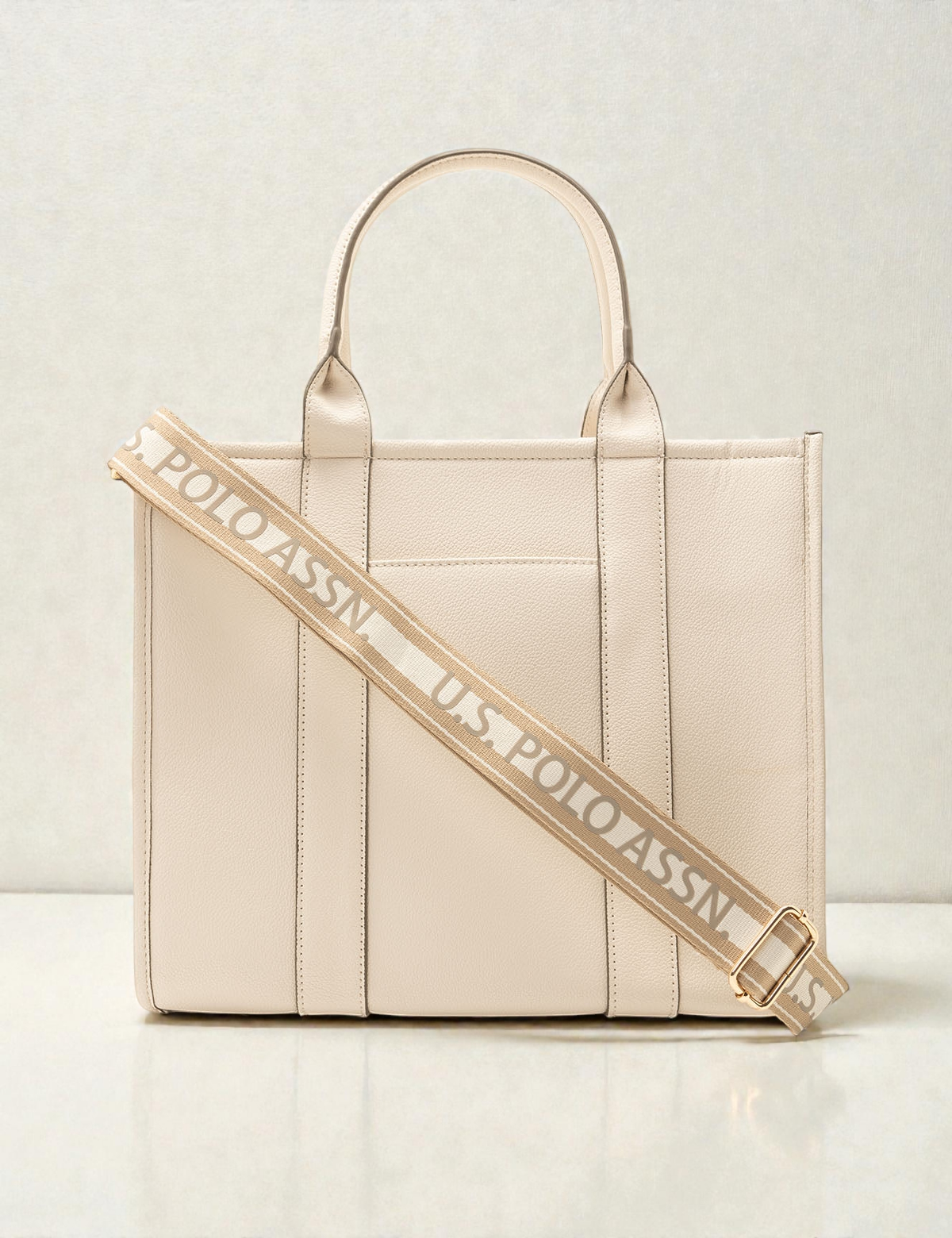 USPA BOX TOTE WITH CROSSBODY STRAP 27A279-AA00A