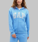 Relaxed Gap Logo Zip Hoodie