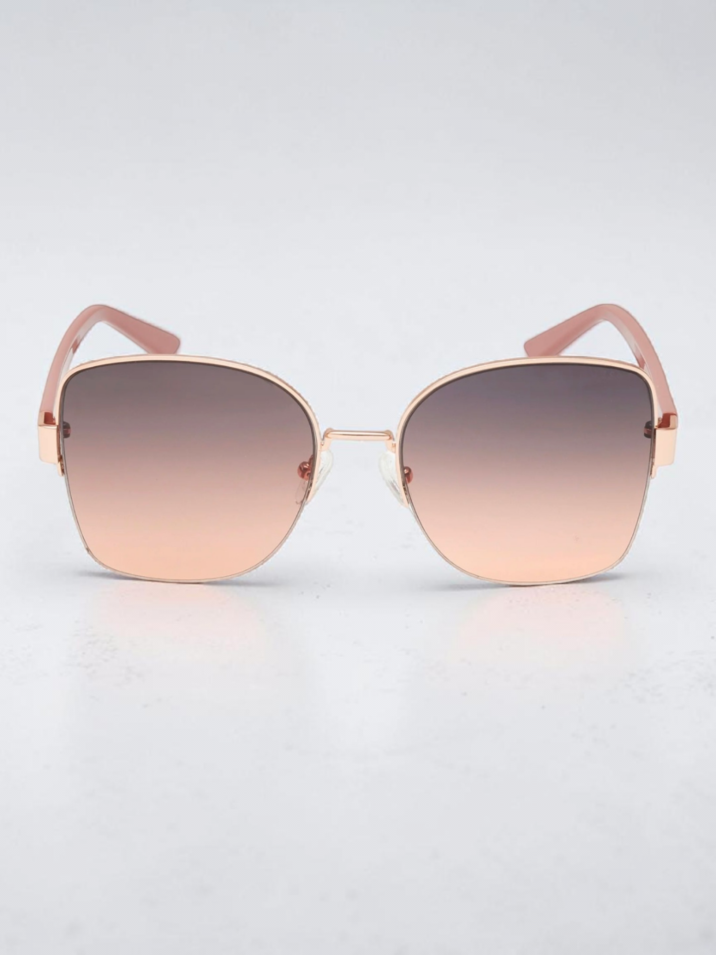 Guess 59mm Gradient Butterfly Sunglasses