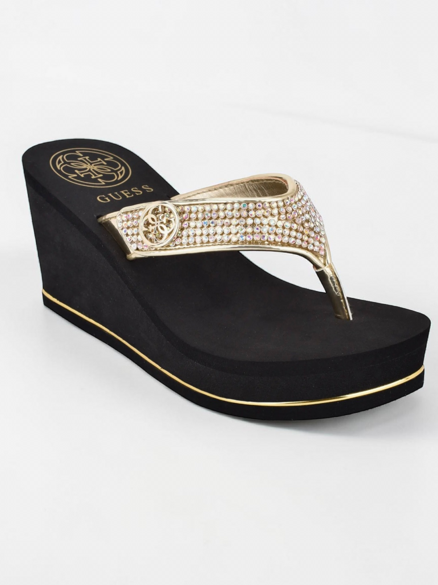 Guess Sarraly Eva Platform Flip Flop