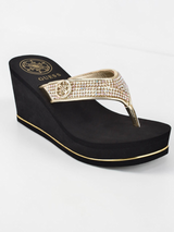 Guess Sarraly Eva Platform Flip Flop