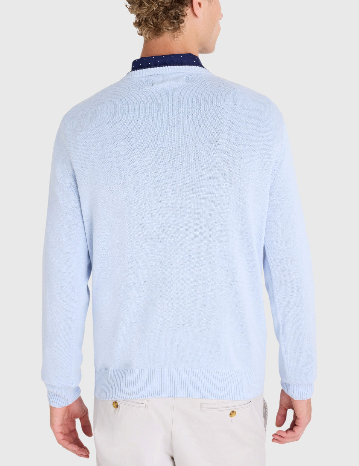 US.POLO.ASSN SOFT COTTON JERSEY CREW NECK SWEATER,USUF6S5243-0000A