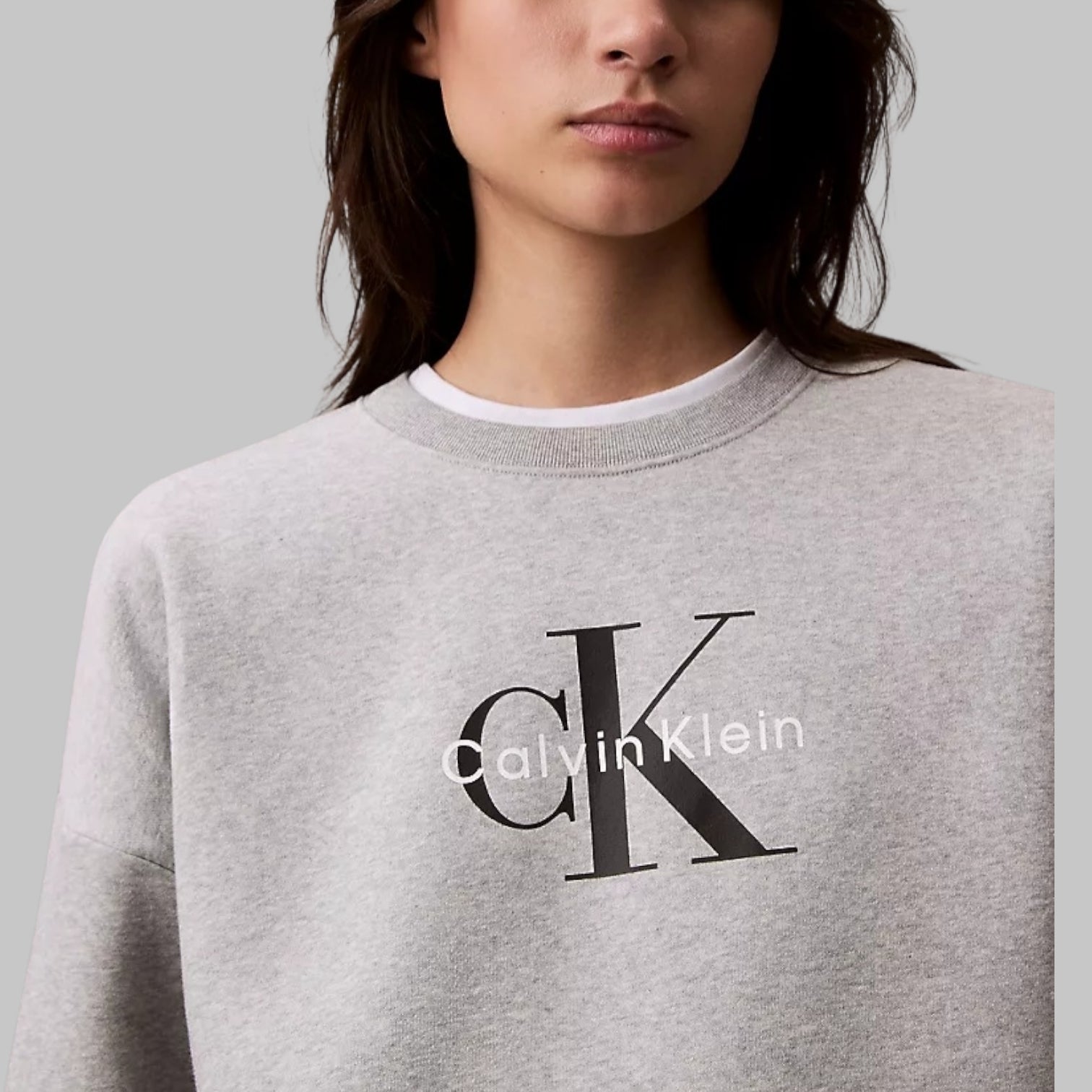 Monologo Fleece Relaxed Sweatshirt