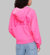 Relaxed Gap Mini-Logo Cropped Hoodie