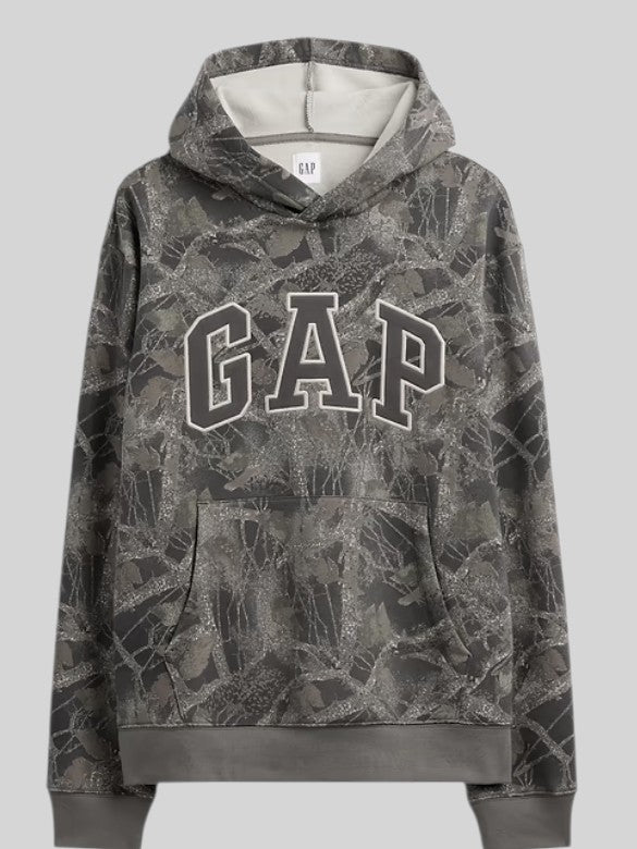 GAP Relaxed Gap Logo Hoodie,1179544