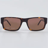 Tommy Hilfiger 
Brown Rectangular Men's Sunglasses,
TH 2017/S