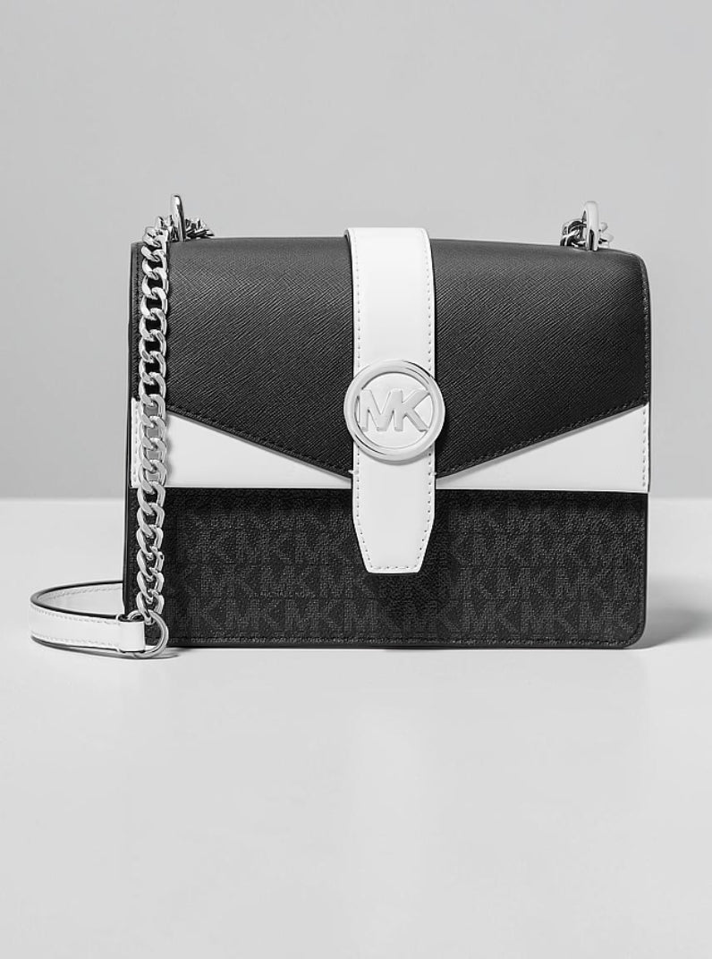 Greenwich Color-Block Signature Logo Crossbody Bag,35S5SGRC1B
