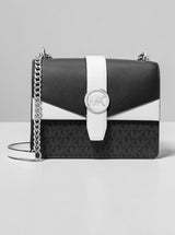 Greenwich Color-Block Signature Logo Crossbody Bag,35S5SGRC1B