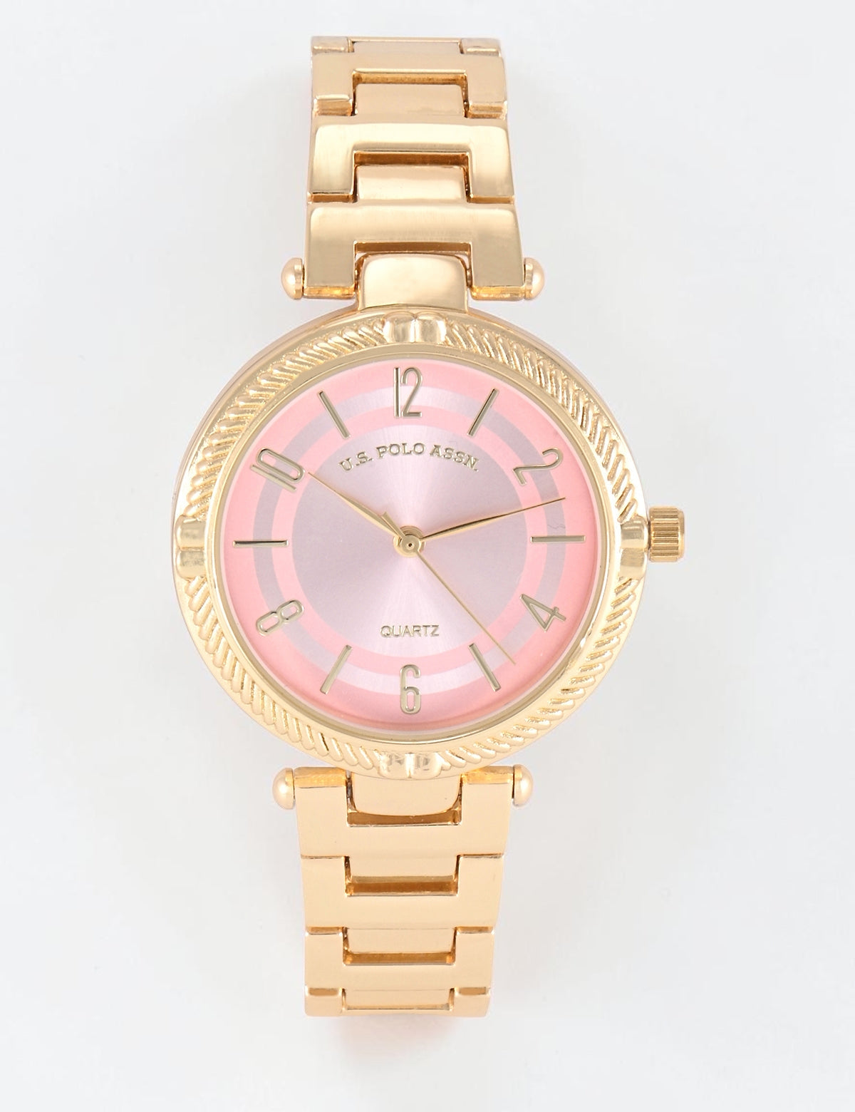 LADIES GOLD LINK WATCH,USC40720UO-0000A