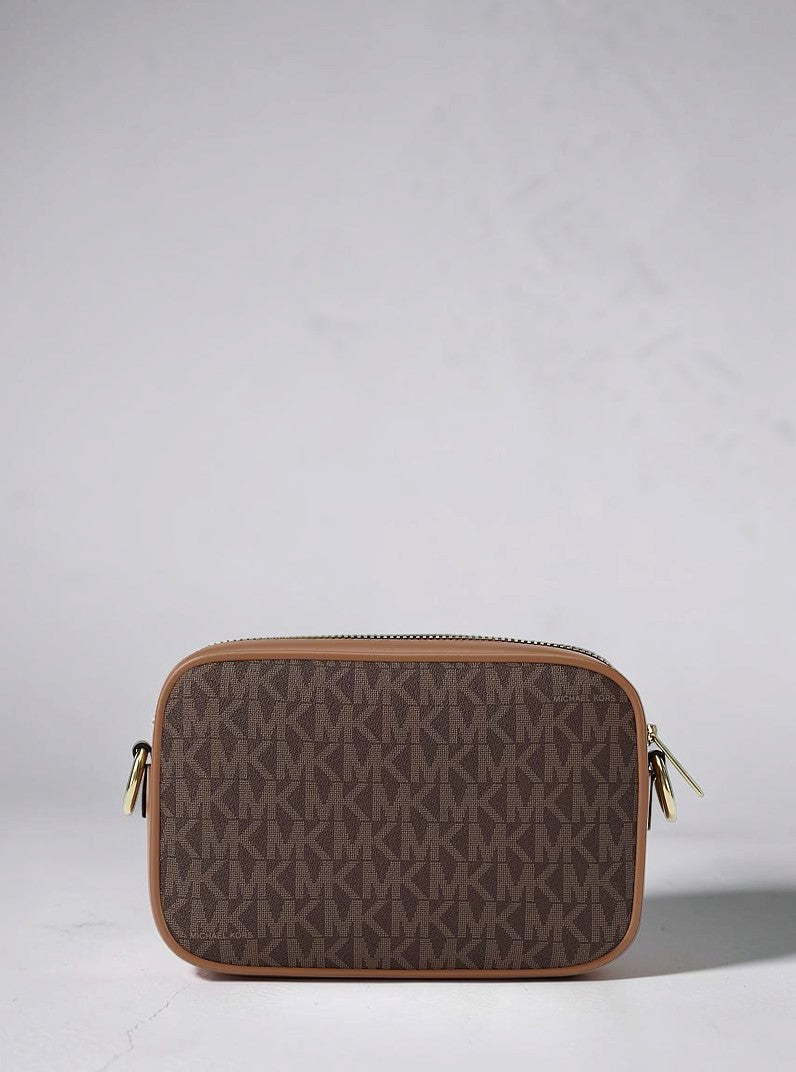 MICHAEL KORS Jet Set Small Signature Logo Camera Crossbody Bag,35R6GTVC5B