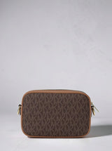 MICHAEL KORS Jet Set Small Signature Logo Camera Crossbody Bag,35R6GTVC5B