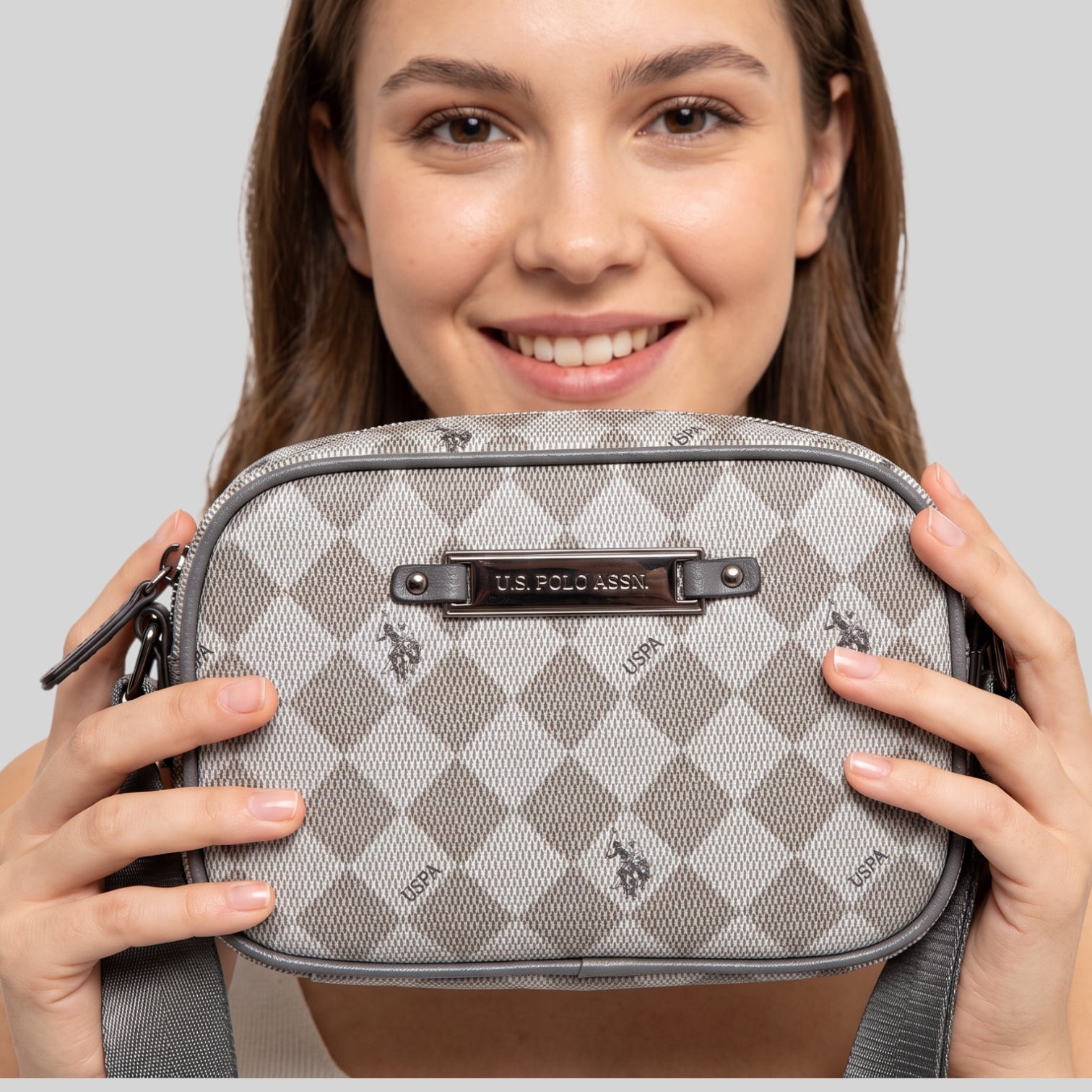 CLASSIC ZIP PRINTED CROSSBODY BAG, 27A181-AA00A