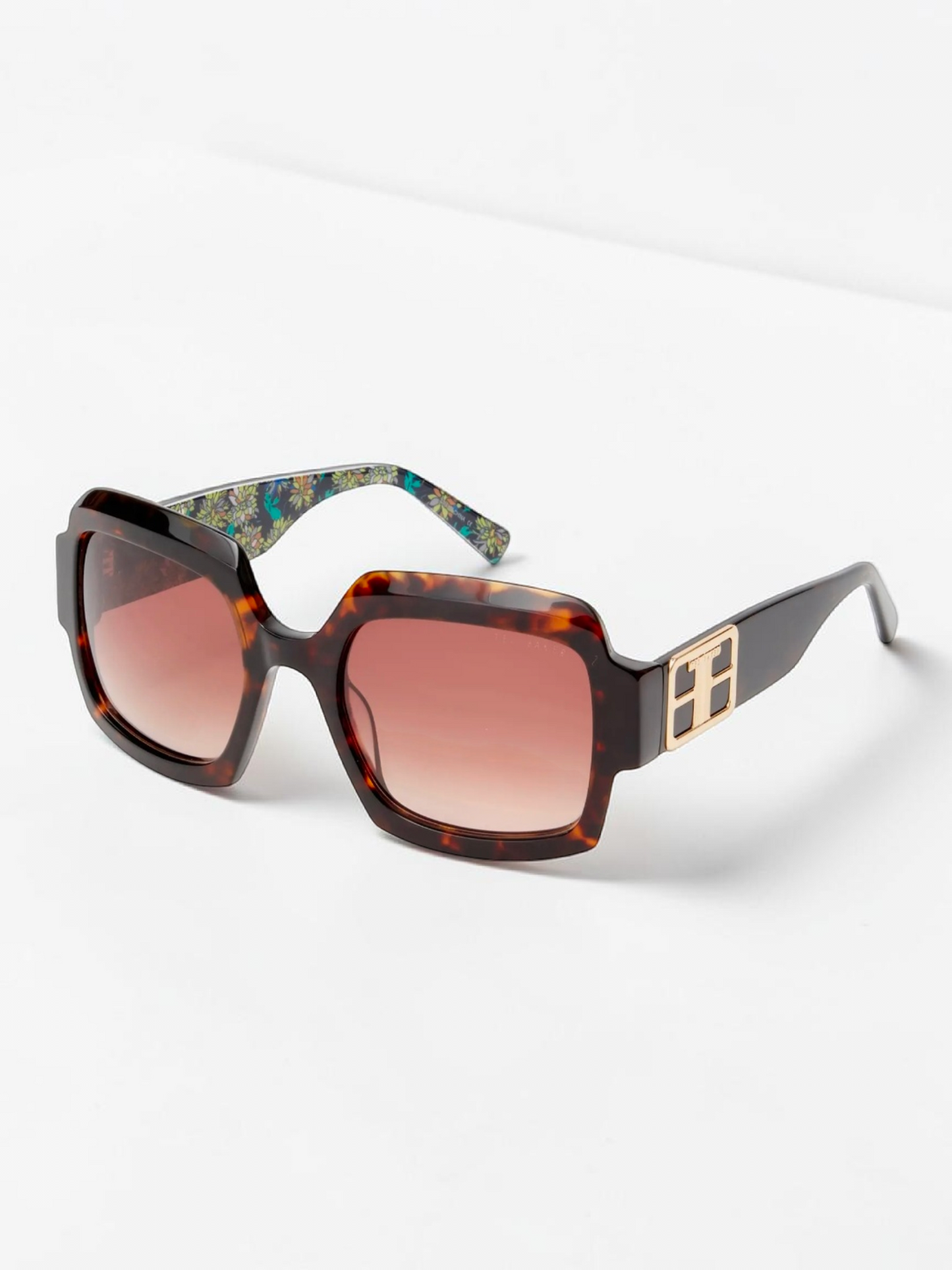 Immediate Ted Baker 55mm Square Sunglasses